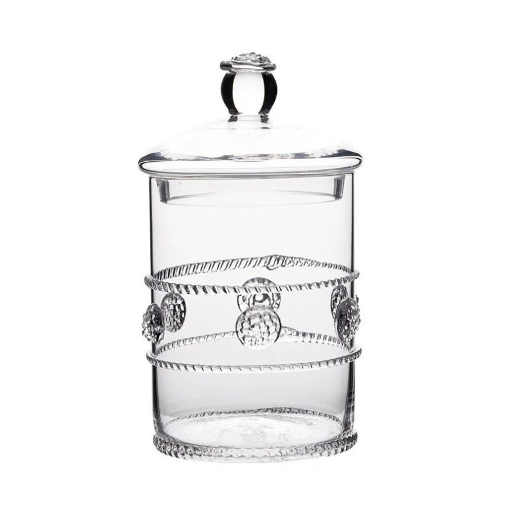 JULISKA Isabella Clear GLASS Mini Wish Jar Canister w/ Lid